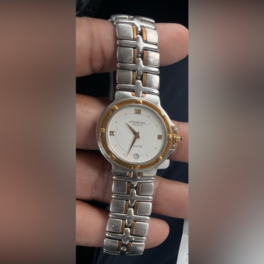 Raymond weil Parsiful two - tone watch